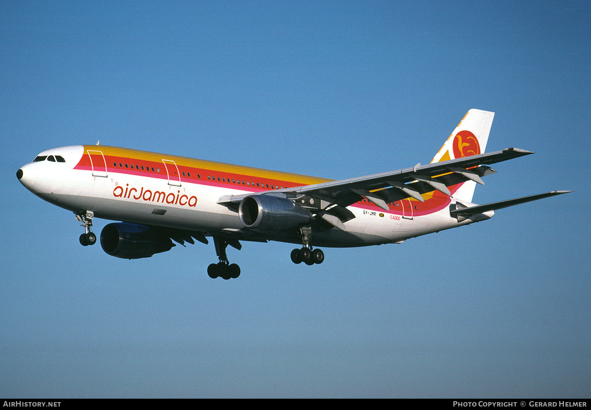 Aircraft Photo of 6Y-JMR | Airbus A300B4-203 | Air Jamaica | AirHistory.net #119720