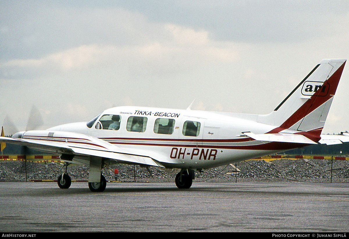Aircraft Photo of OH-PNR | Piper PA-31-310 Navajo C | Tikka-Beacon | AirHistory.net #119734