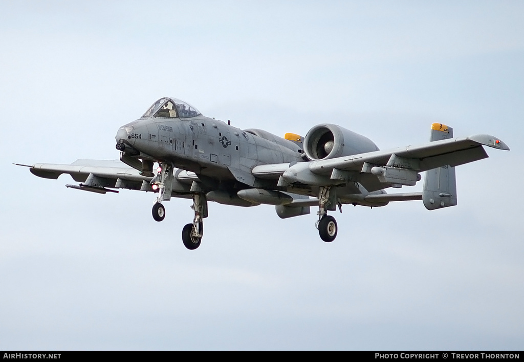 Aircraft Photo of 82-0654 | Fairchild A-10A Thunderbolt II | USA - Air Force | AirHistory.net #119741