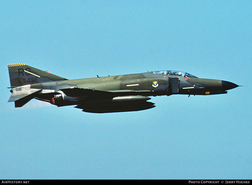 Aircraft Photo of 68-0496 / AF68-496 | McDonnell Douglas F-4E Phantom II | USA - Air Force | AirHistory.net #119766