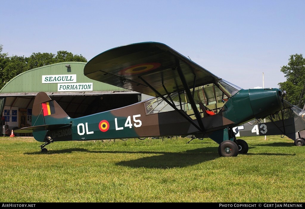 Aircraft Photo of D-EHCB / OL-L45 | Piper L-18C Super Cub | Belgium - Army | AirHistory.net #119773