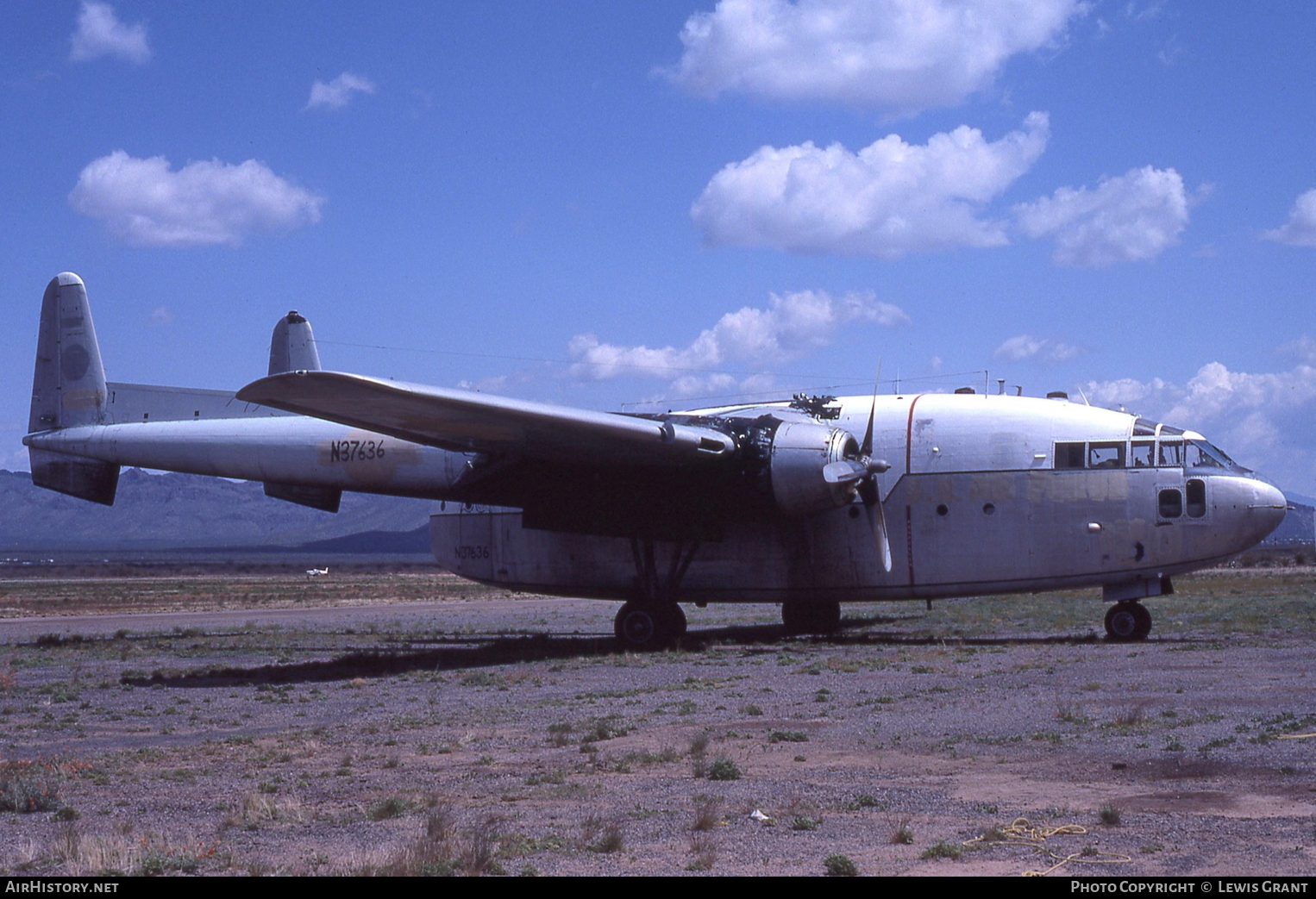 Aircraft Photo of N37636 | Fairchild C-119L Flying Boxcar | AirHistory.net #119786