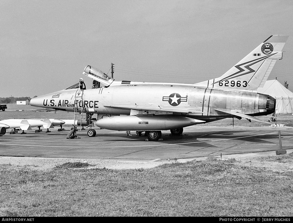 Aircraft Photo of 56-2963 / 62963 | North American F-100D Super Sabre | USA - Air Force | AirHistory.net #119789