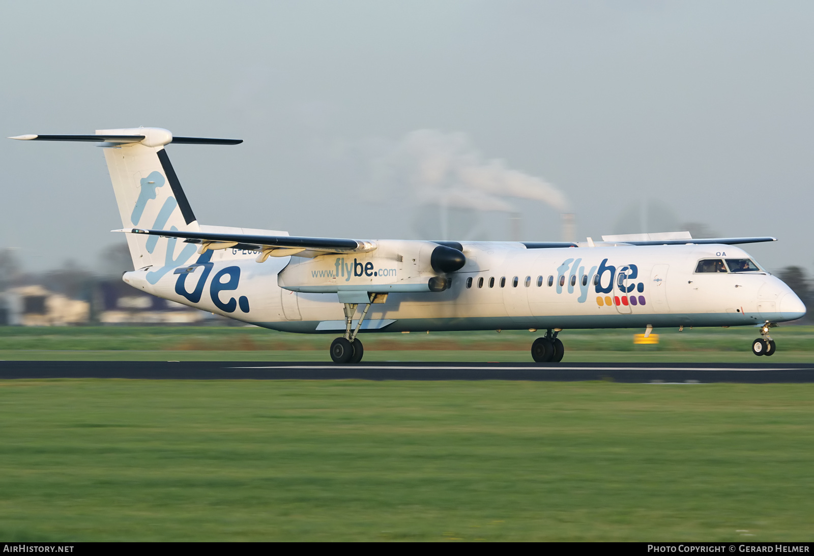 Aircraft Photo of G-ECOA | Bombardier DHC-8-402 Dash 8 | Flybe | AirHistory.net #119791