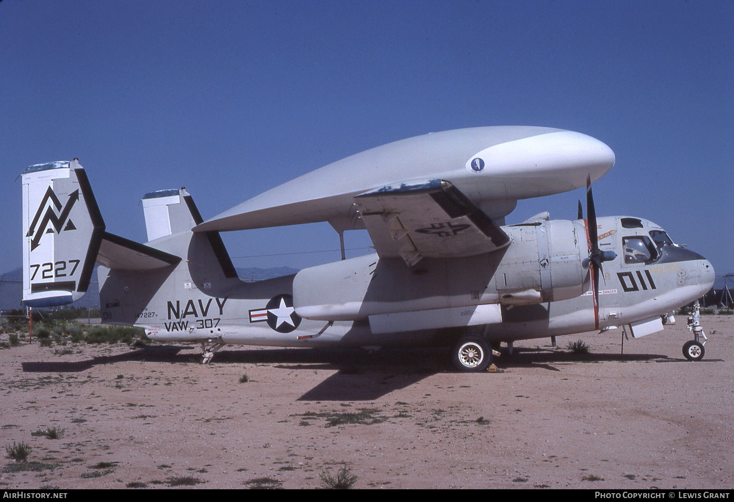 Aircraft Photo of 147227 | Grumman E-1B Tracer (G-117/WF-2) | USA - Navy | AirHistory.net #119800