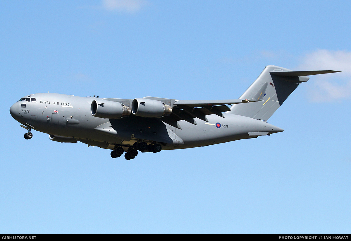 Aircraft Photo of ZZ178 | Boeing C-17A Globemaster III | UK - Air Force | AirHistory.net #119823