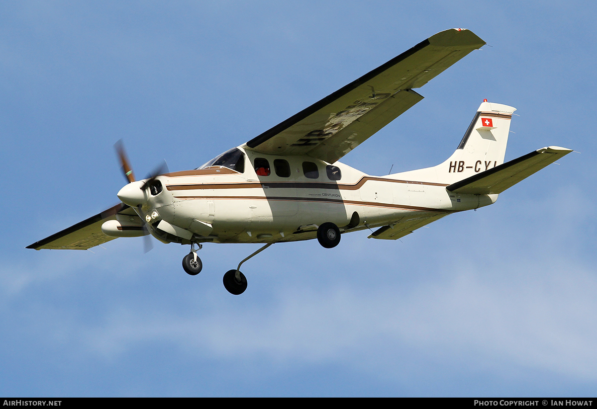 Aircraft Photo of HB-CYJ | Cessna P210R Pressurized Centurion II | AirHistory.net #119830