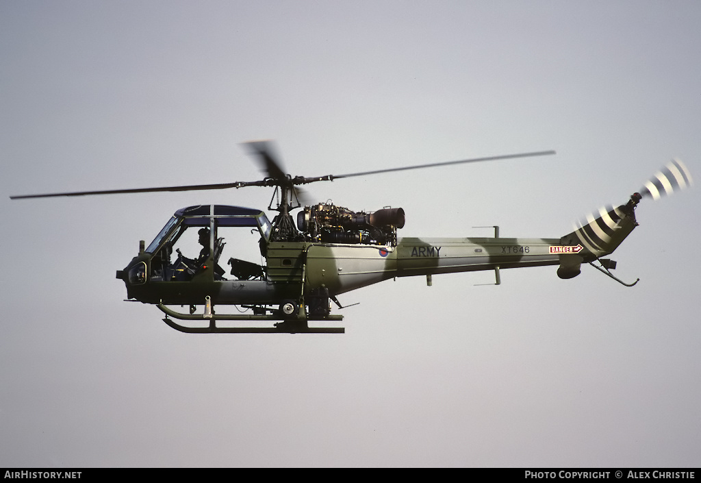 Aircraft Photo of XT646 | Westland Scout AH1 (P-531-2) | UK - Army | AirHistory.net #119855