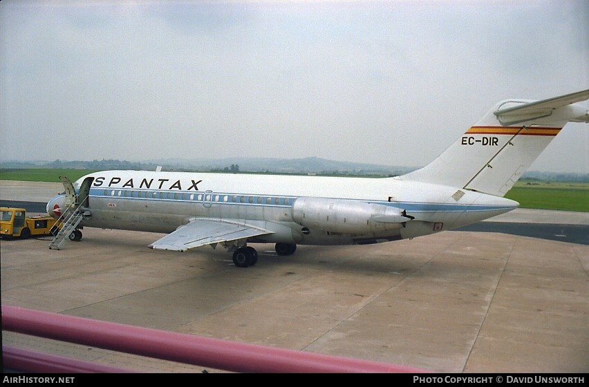 Aircraft Photo of EC-DIR | Douglas DC-9-14 | Spantax | AirHistory.net #119867