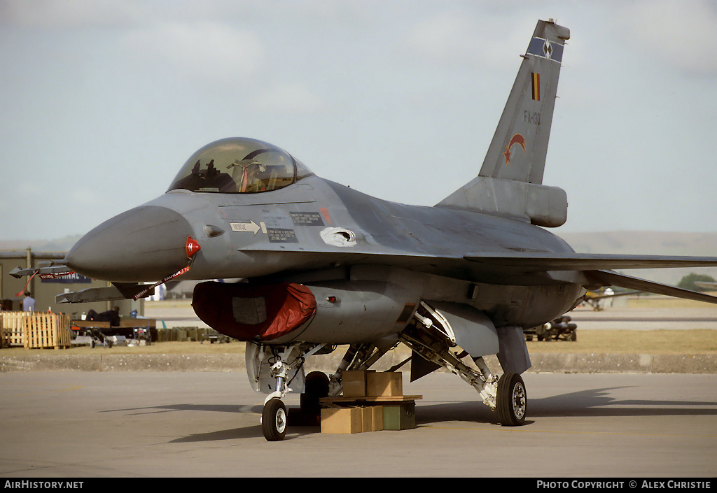 Aircraft Photo of FA-130 | General Dynamics F-16A Fighting Falcon | Belgium - Air Force | AirHistory.net #119872