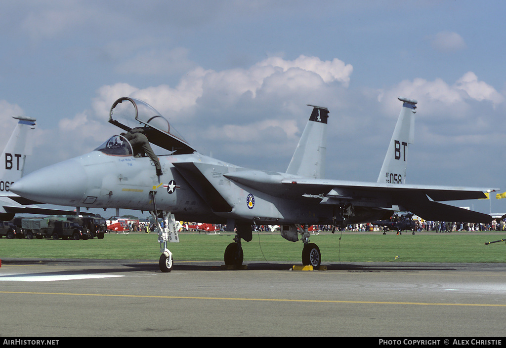 Aircraft Photo of 79-0058 / AF79-058 | McDonnell Douglas F-15C Eagle | USA - Air Force | AirHistory.net #119877