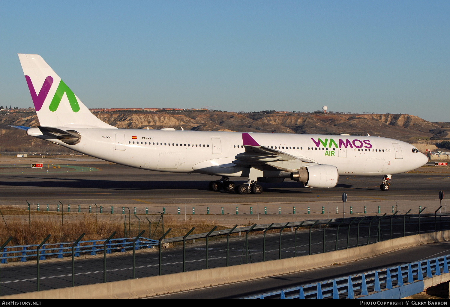 Aircraft Photo of EC-MTT | Airbus A330-223 | Wamos Air | AirHistory.net #119895