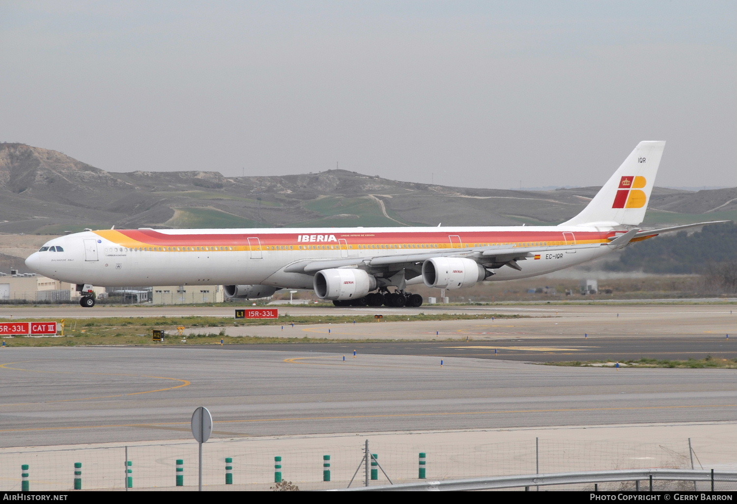 Aircraft Photo of EC-IQR | Airbus A340-642 | Iberia | AirHistory.net #119903