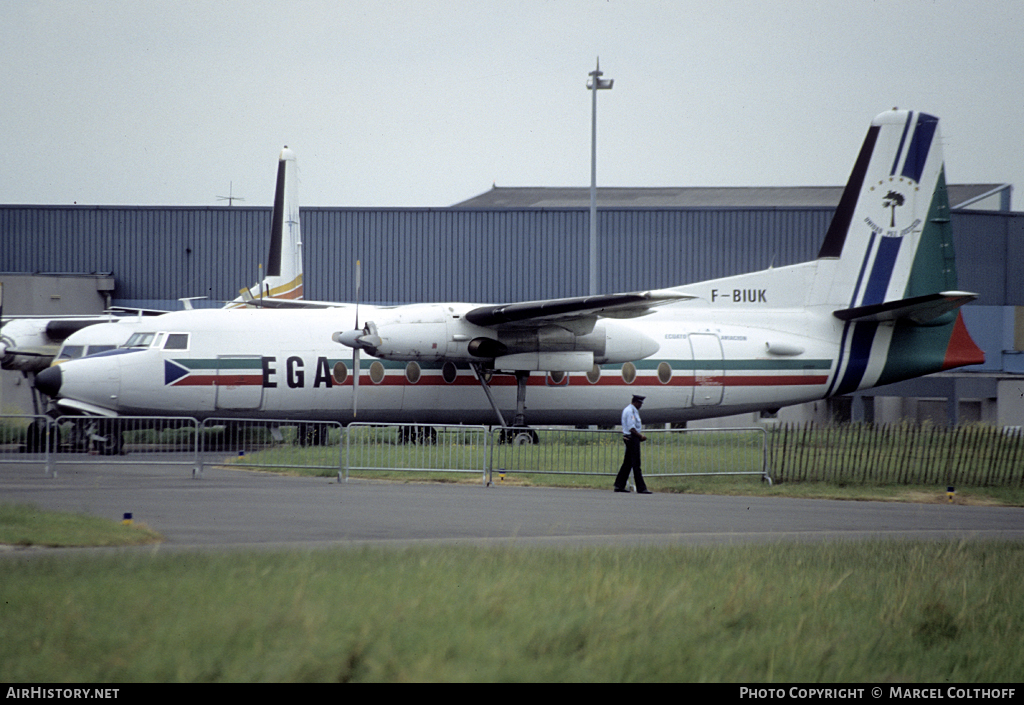 Aircraft Photo of F-BIUK | Fokker F27-100 Friendship | Líneas Ecuatoguineanas de Aviación - EGA | AirHistory.net #119904