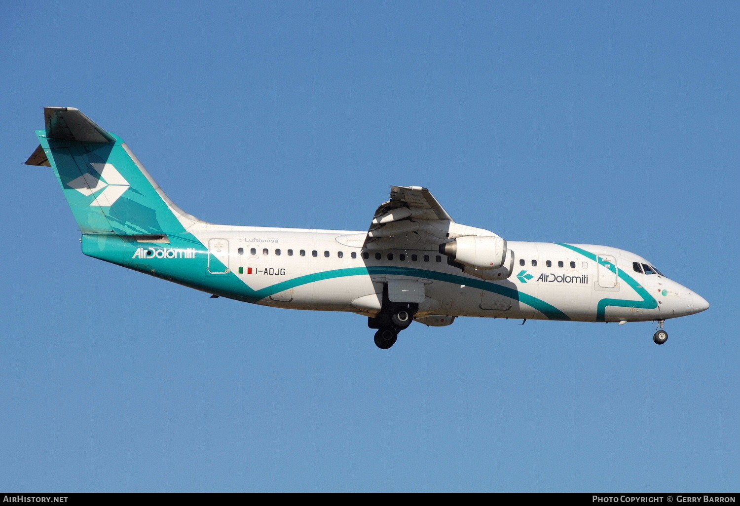 Aircraft Photo of I-ADJG | British Aerospace BAe-146-300 | Air Dolomiti | AirHistory.net #119914