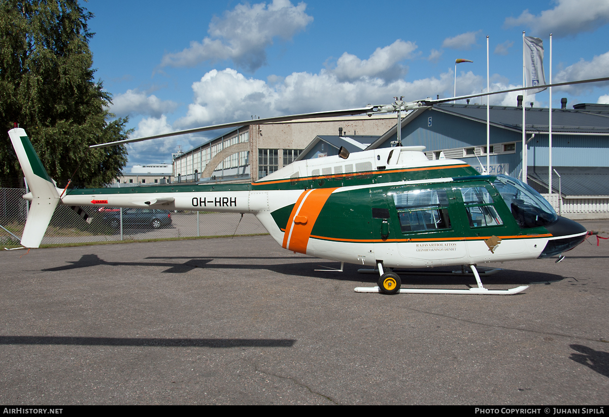 Aircraft Photo of OH-HRH | Bell AB-206B JetRanger II | Rajavartiolaitos - Finnish Border Guard | AirHistory.net #119915