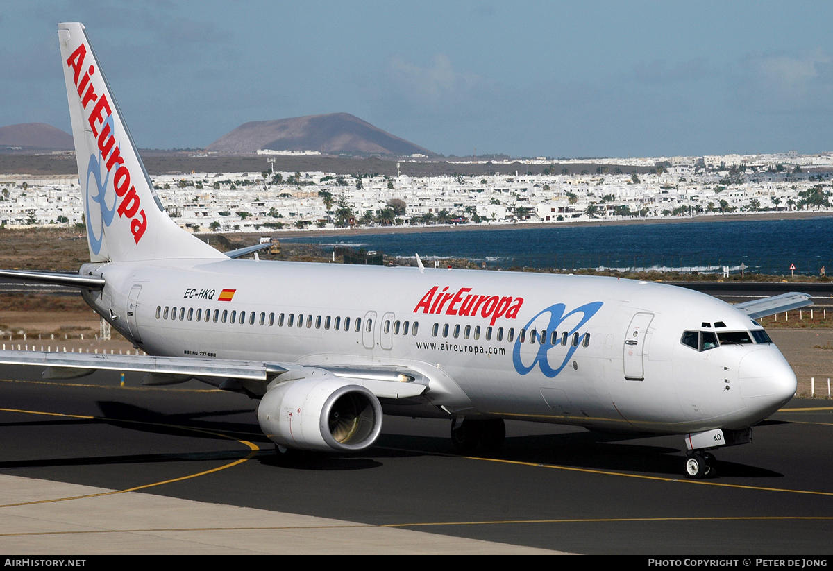 Aircraft Photo of EC-HKQ | Boeing 737-85P | Air Europa | AirHistory.net #119931