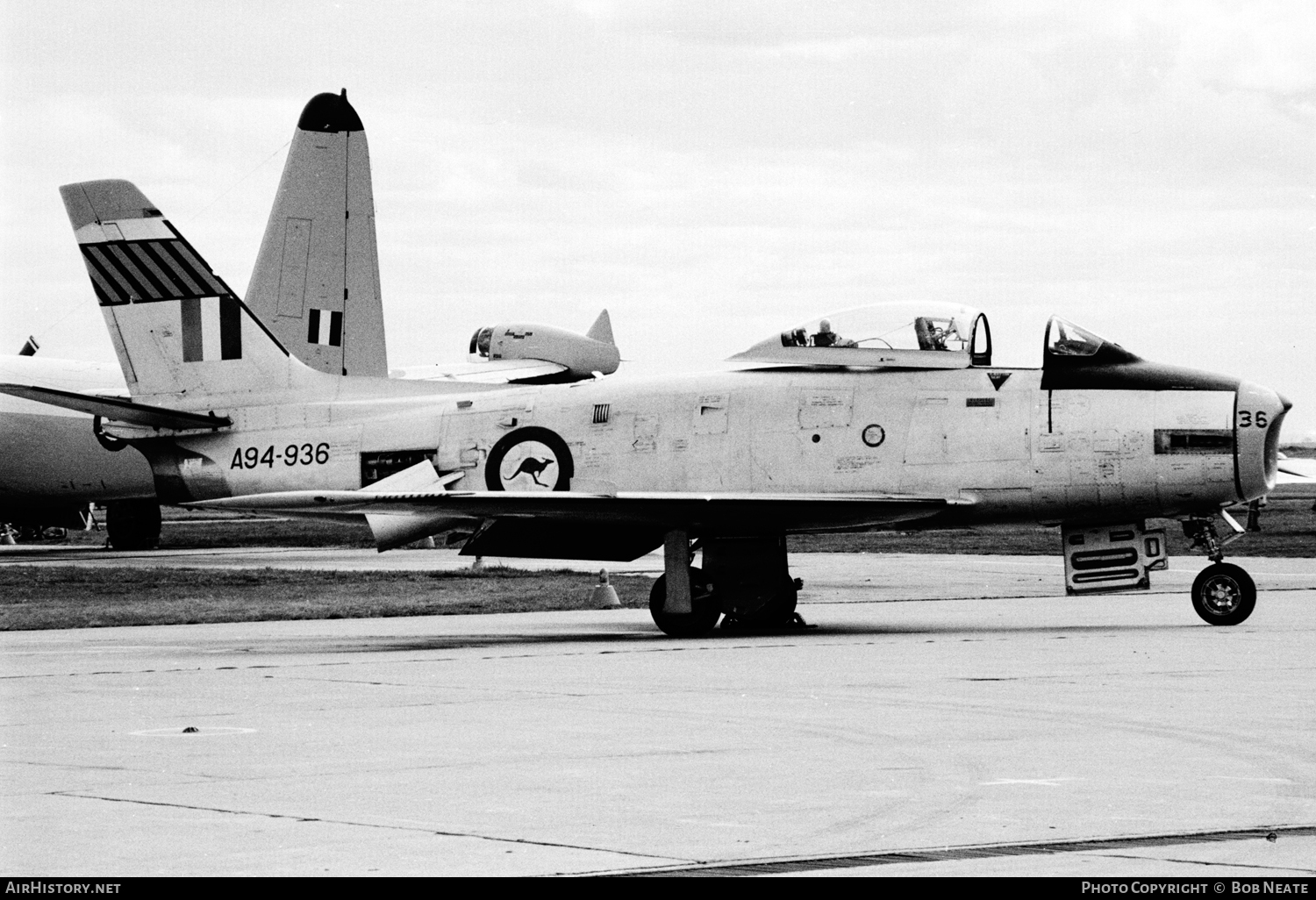 Aircraft Photo of A94-936 | Commonwealth CA-27 Sabre Mk31 | Australia - Air Force | AirHistory.net #119936