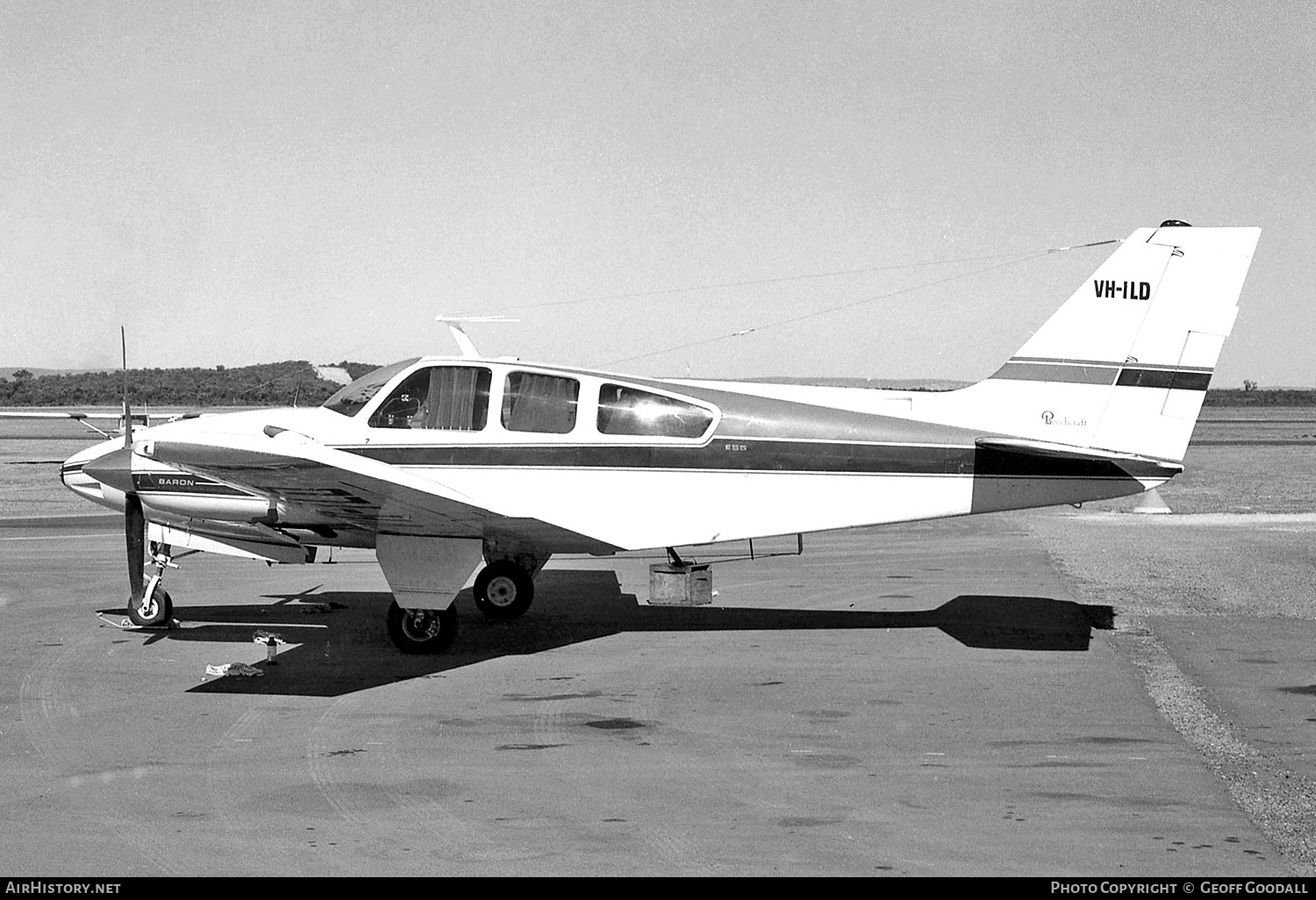 Aircraft Photo of VH-ILD | Beech E55 Baron | AirHistory.net #119942