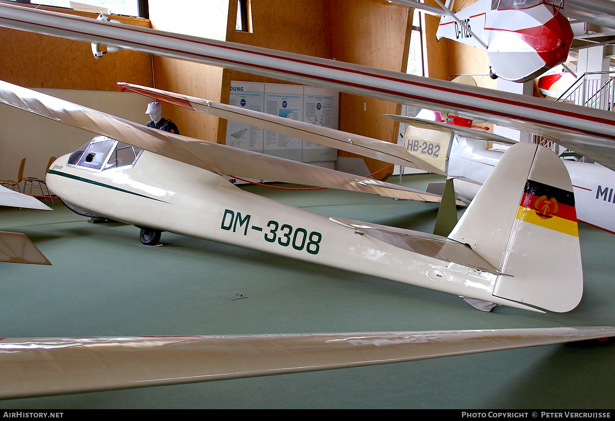 Aircraft Photo of DM-3308 | Lommatzsch FES-530 Lehrmeister II | AirHistory.net #119944