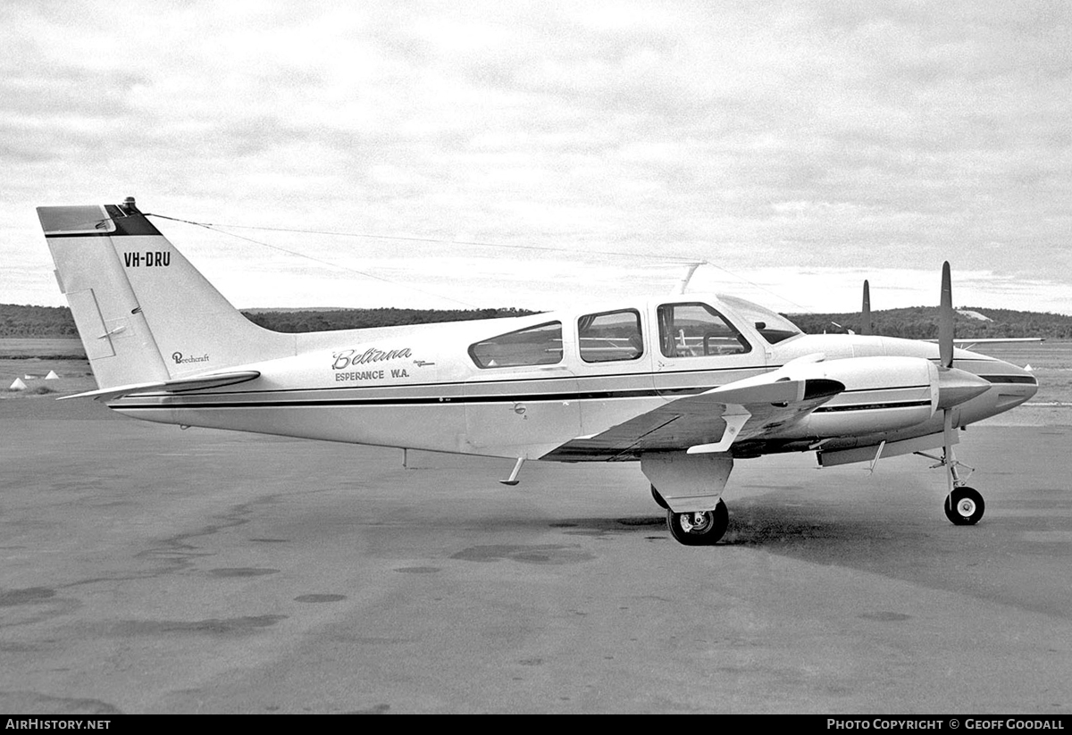 Aircraft Photo of VH-DRU | Beech D55 Baron | Beltana | AirHistory.net #119949