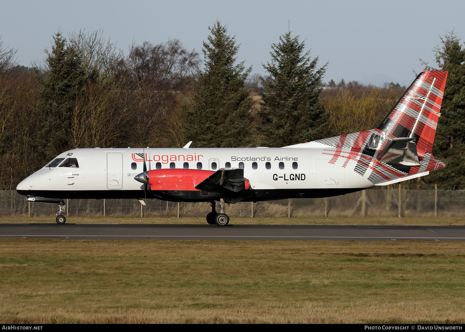 Aircraft Photo of G-LGND | Saab 340B | Loganair | AirHistory.net #119950