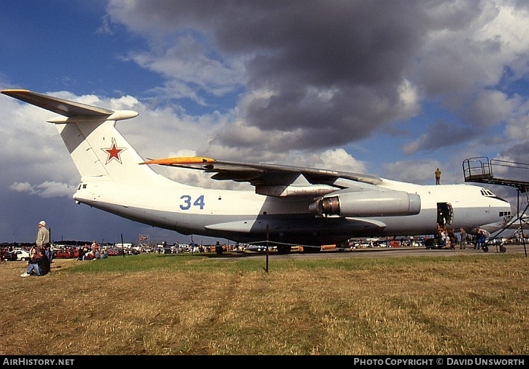 Aircraft Photo of 34 blue | Ilyushin Il-78 | Russia - Air Force | AirHistory.net #119959