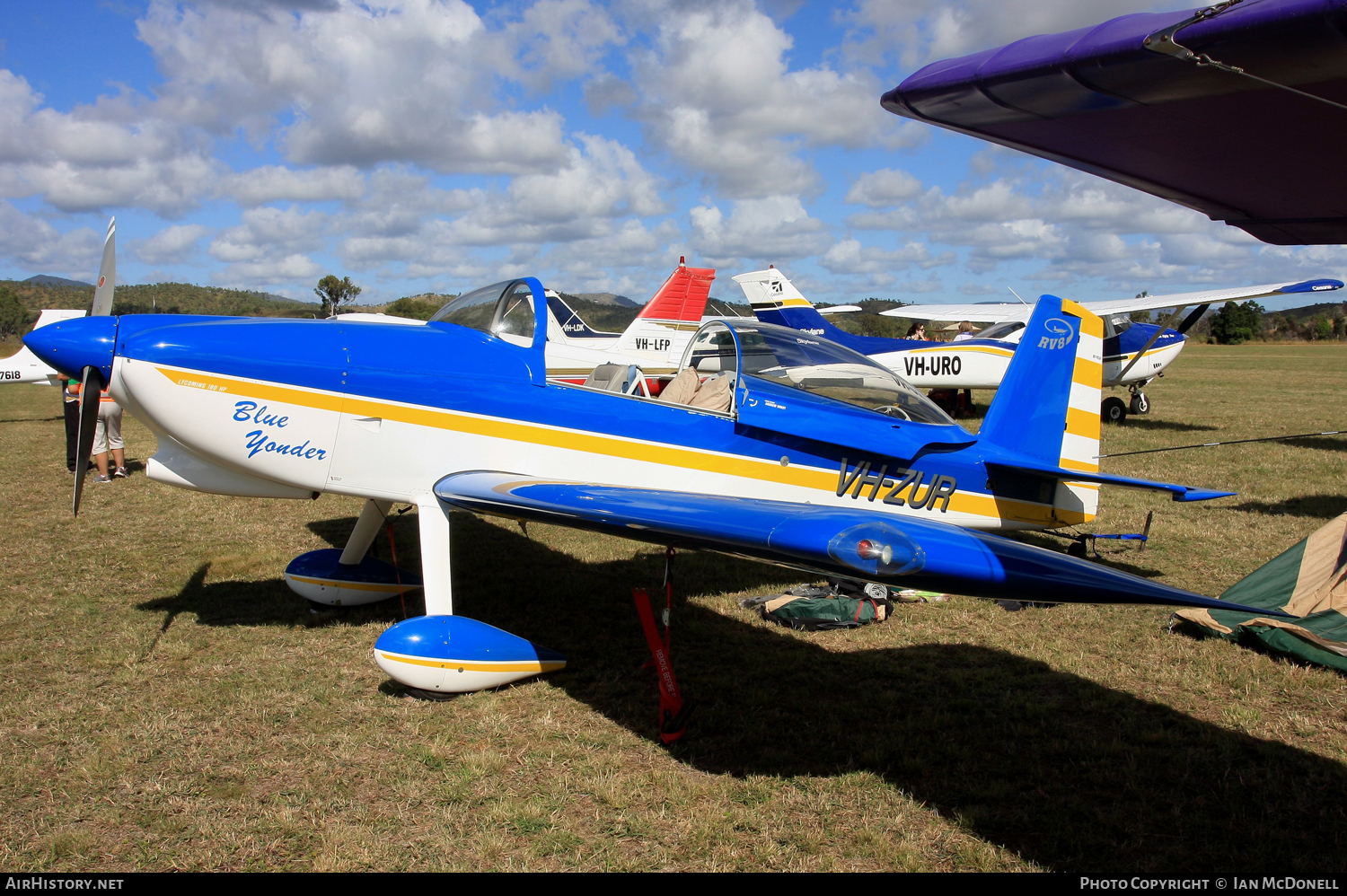 Aircraft Photo of VH-ZUR | Van's RV-8 | AirHistory.net #119964