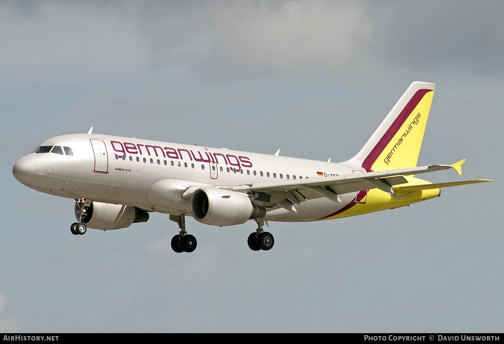 Aircraft Photo of D-AKNI | Airbus A319-112 | Germanwings | AirHistory.net #119965