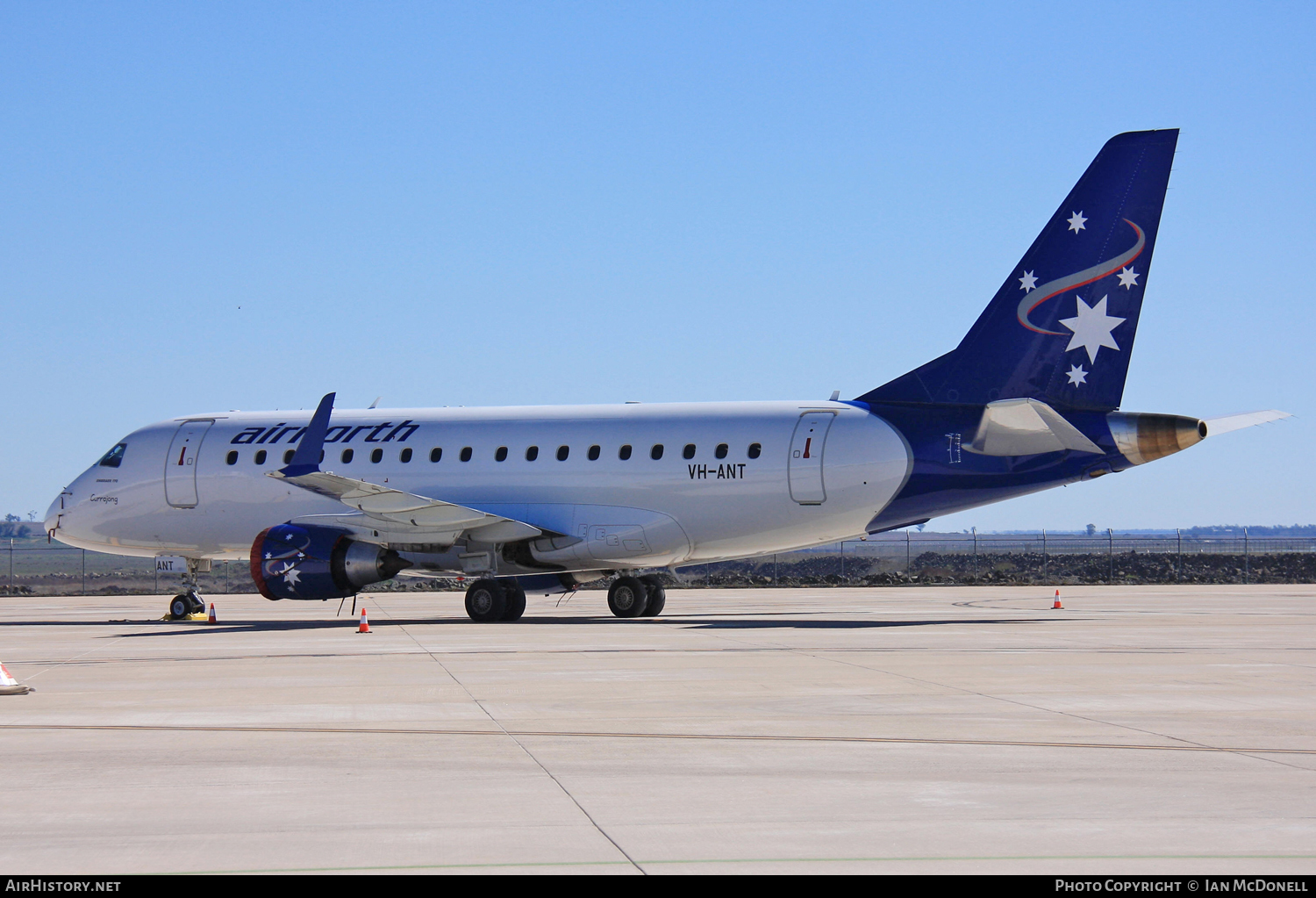 Aircraft Photo of VH-ANT | Embraer 170LR (ERJ-170-100LR) | Air North | AirHistory.net #119970