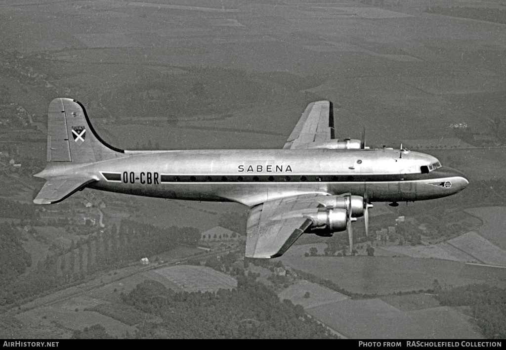Aircraft Photo of OO-CBR | Douglas DC-4-1009 | Sabena | AirHistory.net #119973