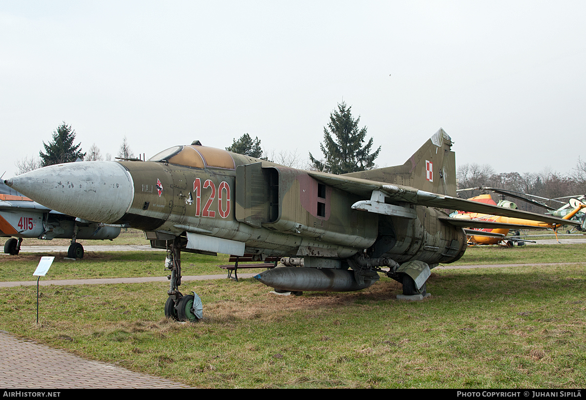 Aircraft Photo of 120 | Mikoyan-Gurevich MiG-23MF | Poland - Air Force | AirHistory.net #119983