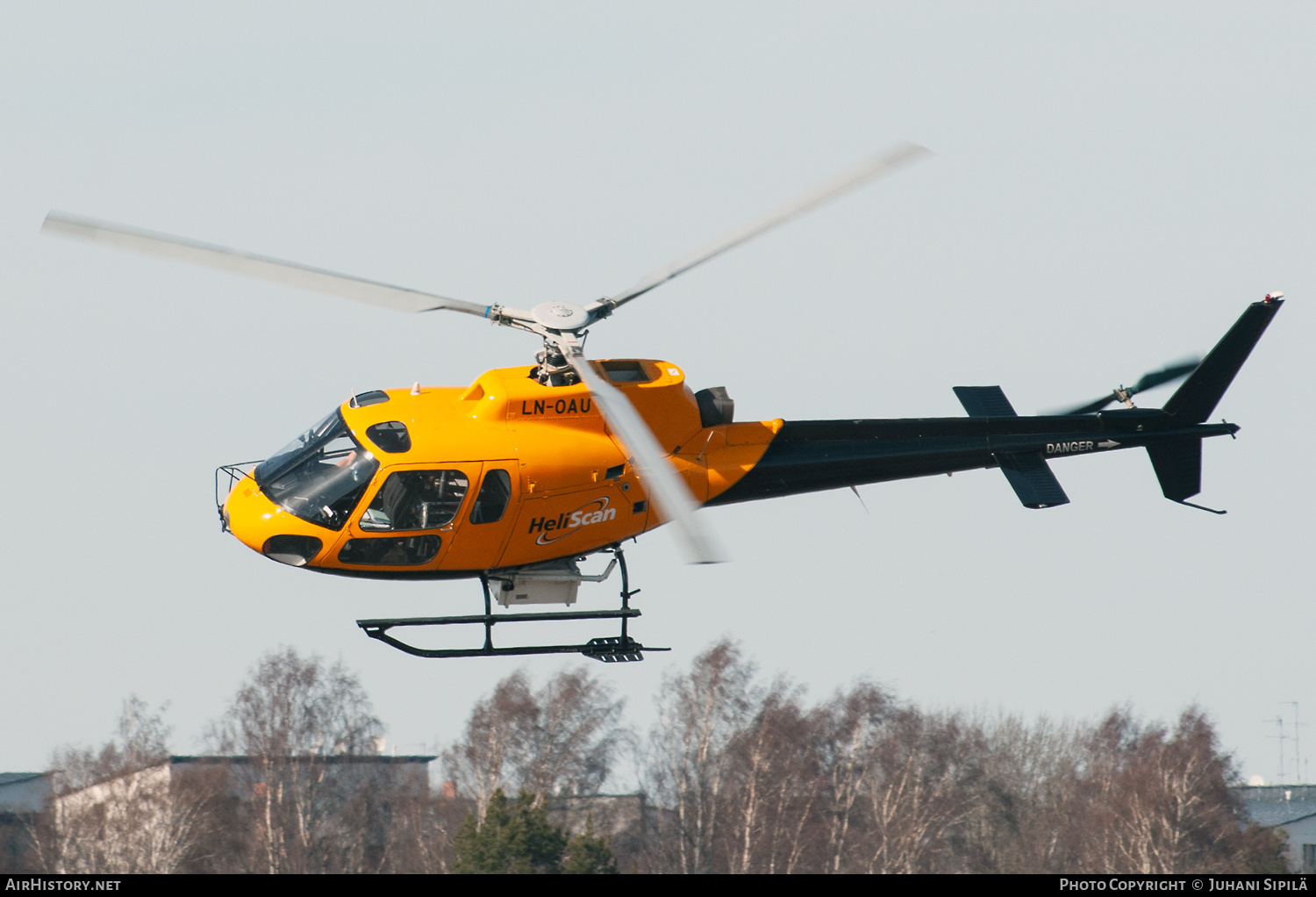 Aircraft Photo of LN-OAU | Aerospatiale AS-350BA Ecureuil | Heliscan | AirHistory.net #119988