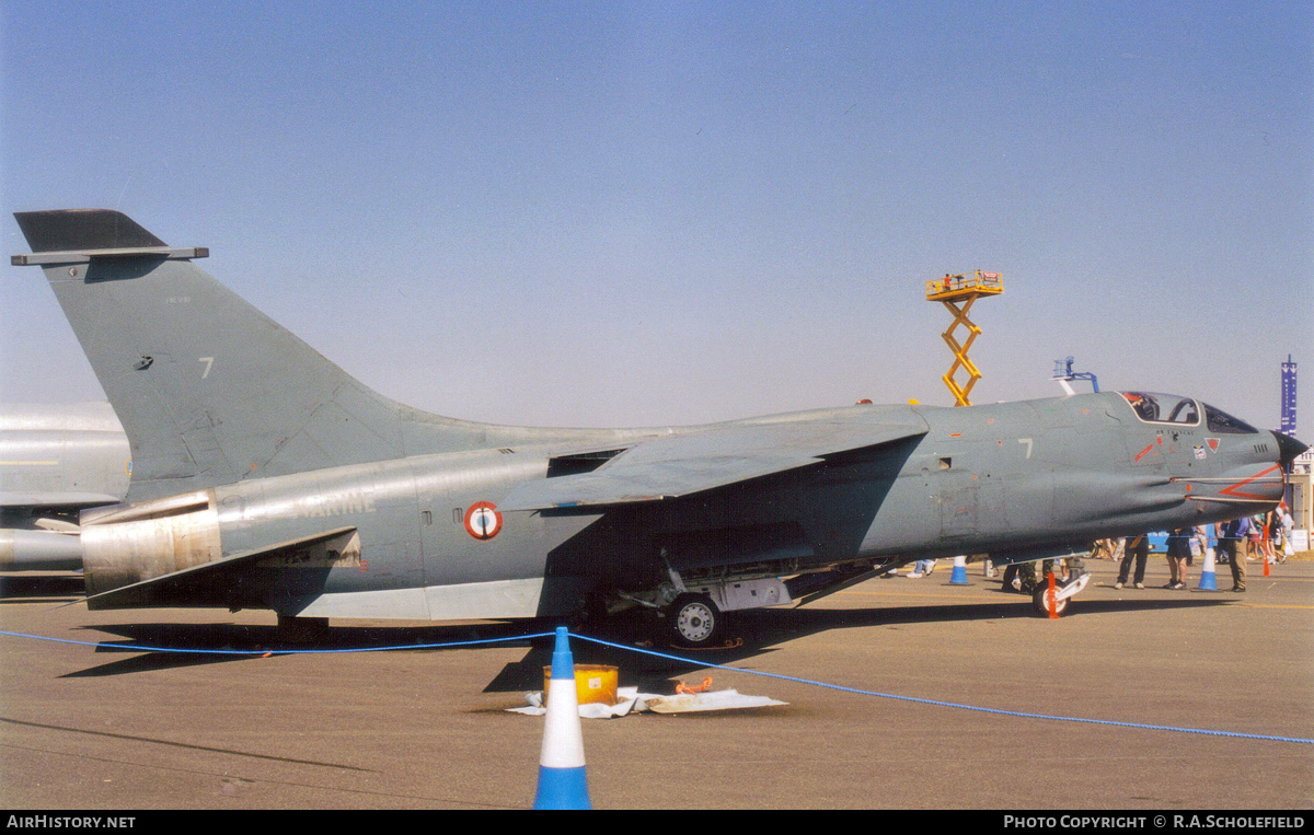 Aircraft Photo of 7 | Vought F-8P Crusader | France - Navy | AirHistory.net #120022