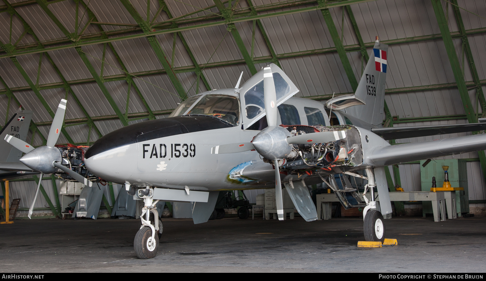 Aircraft Photo of 1539 / FAD 1539 | Piper PA-31-310 Navajo/Colemill Panther Navajo | Dominican Republic - Air Force | AirHistory.net #120039