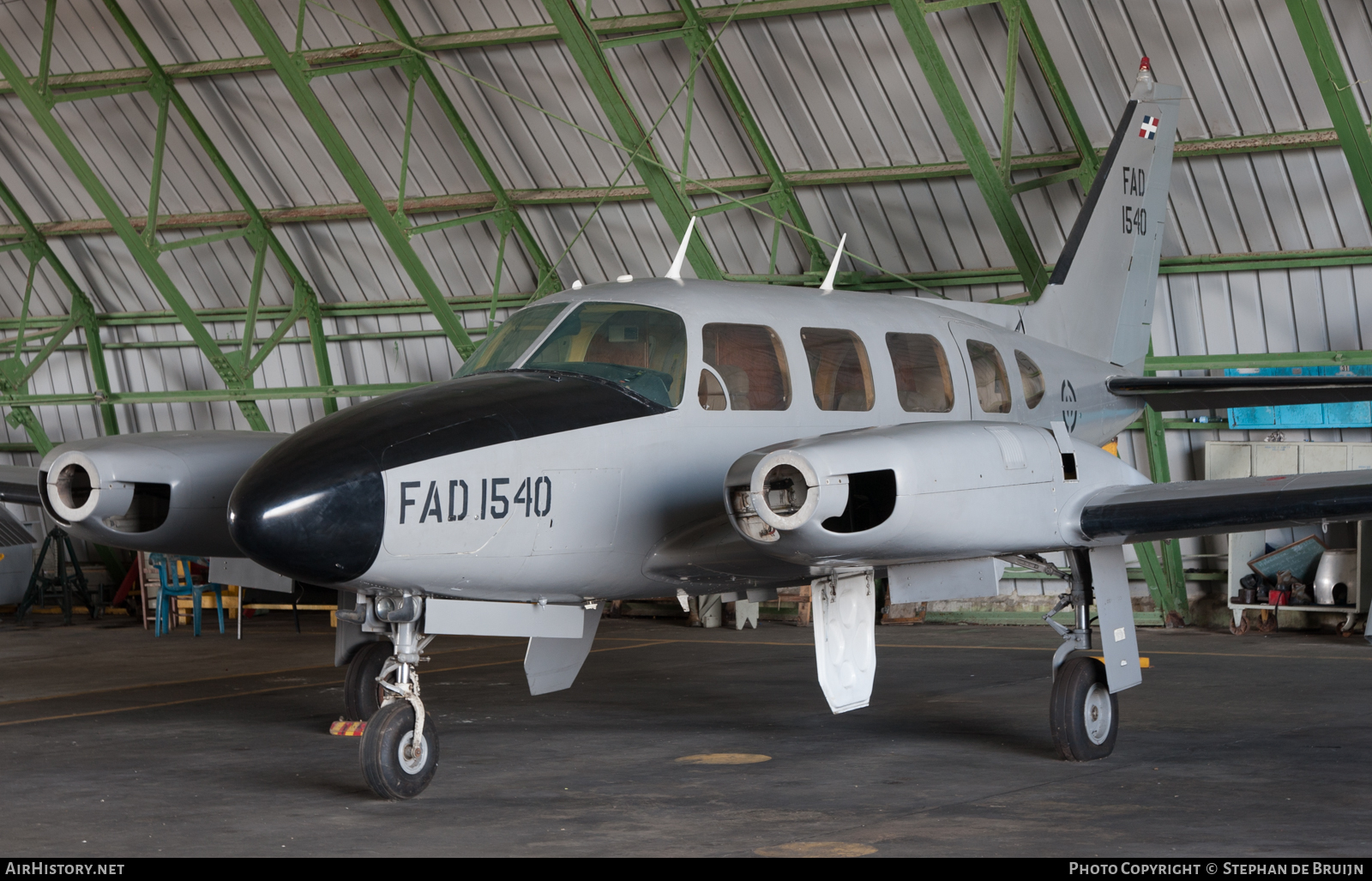 Aircraft Photo of 1540 / FAD 1540 | Piper PA-31-310 Navajo | Dominican Republic - Air Force | AirHistory.net #120055