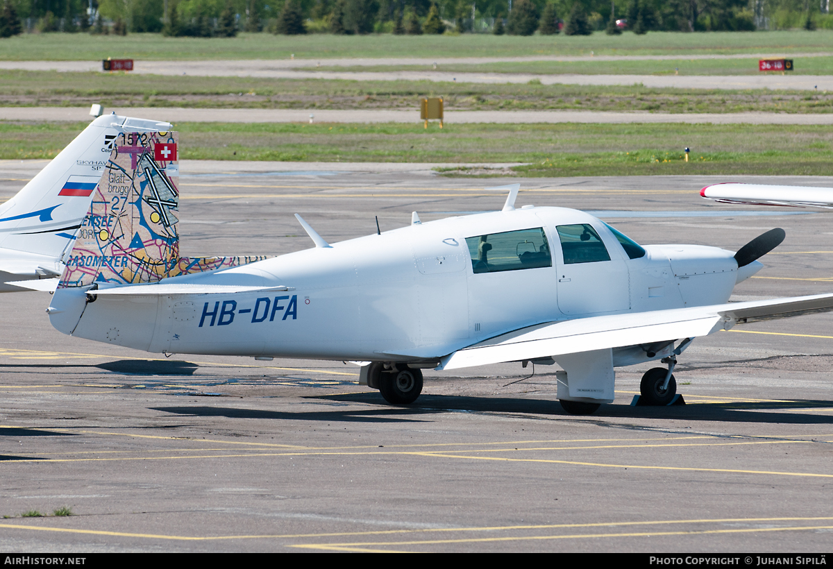 Aircraft Photo of HB-DFA | Mooney M-20J 201 | AirHistory.net #120061