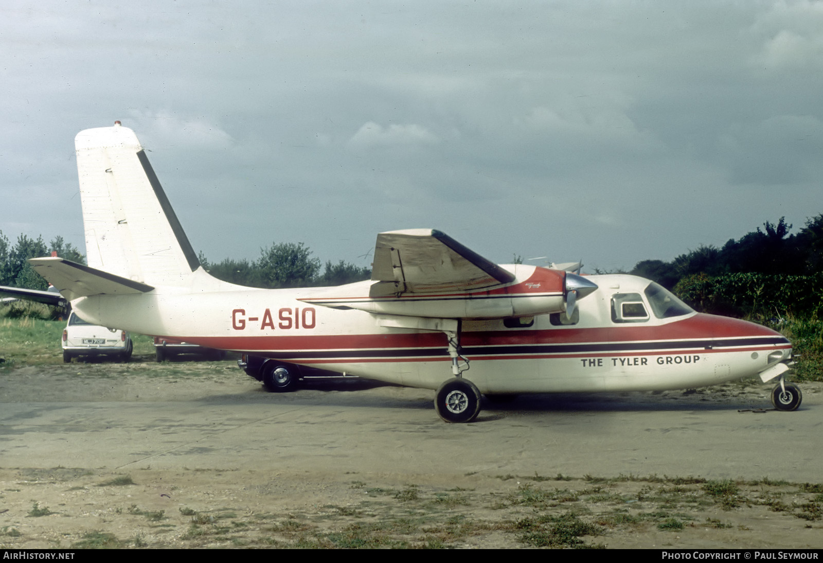 Aircraft Photo of G-ASIO | Aero Commander 500A Commander | Tyler Group | AirHistory.net #120065
