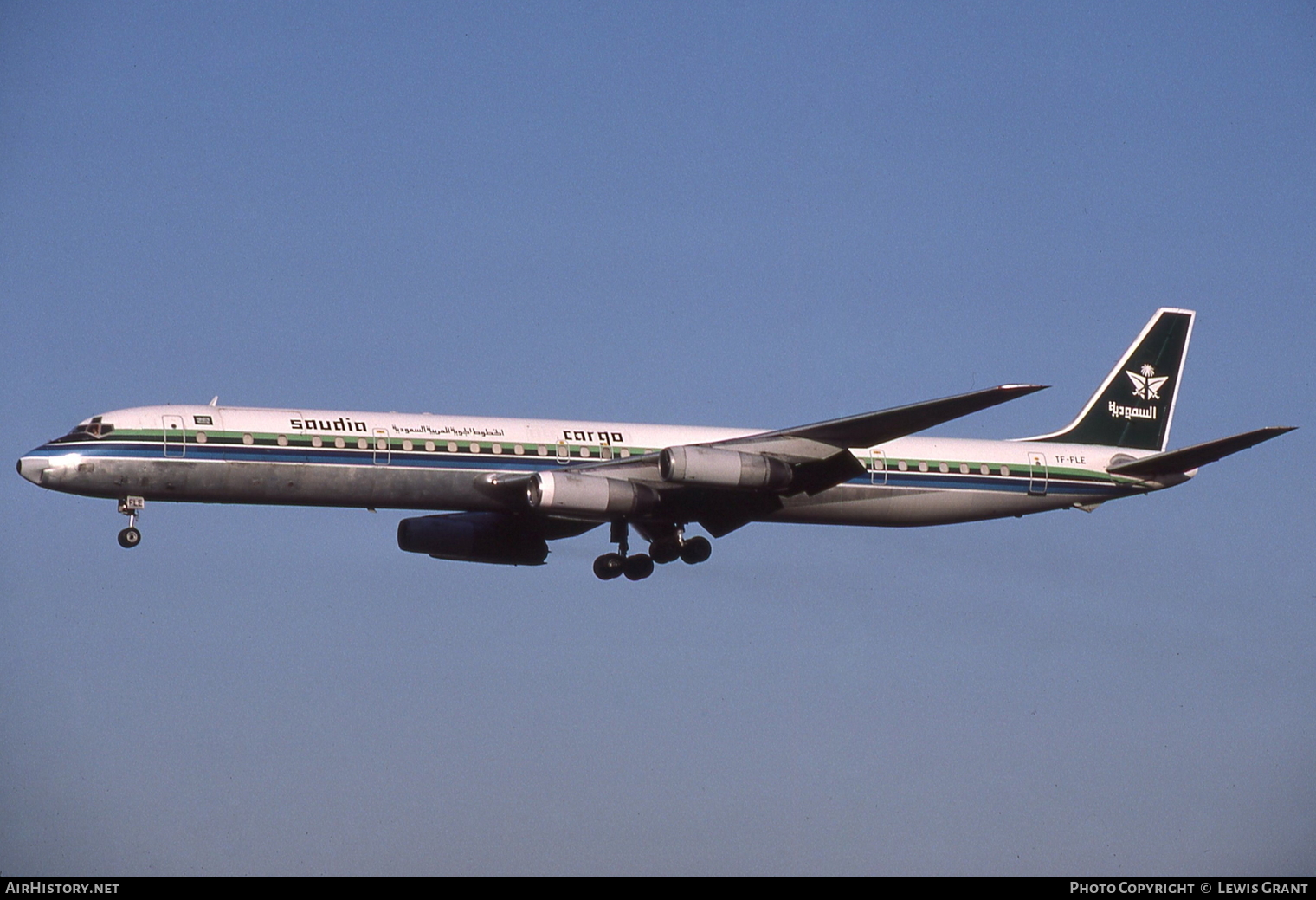Aircraft Photo of TF-FLE | McDonnell Douglas DC-8-63CF | Saudia - Saudi Arabian Airlines Cargo | AirHistory.net #120075