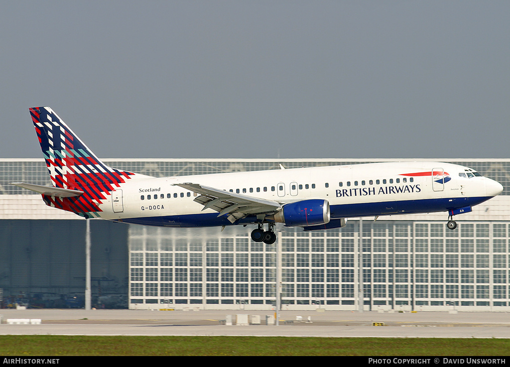 Aircraft Photo of G-DOCA | Boeing 737-436 | British Airways | AirHistory.net #120089