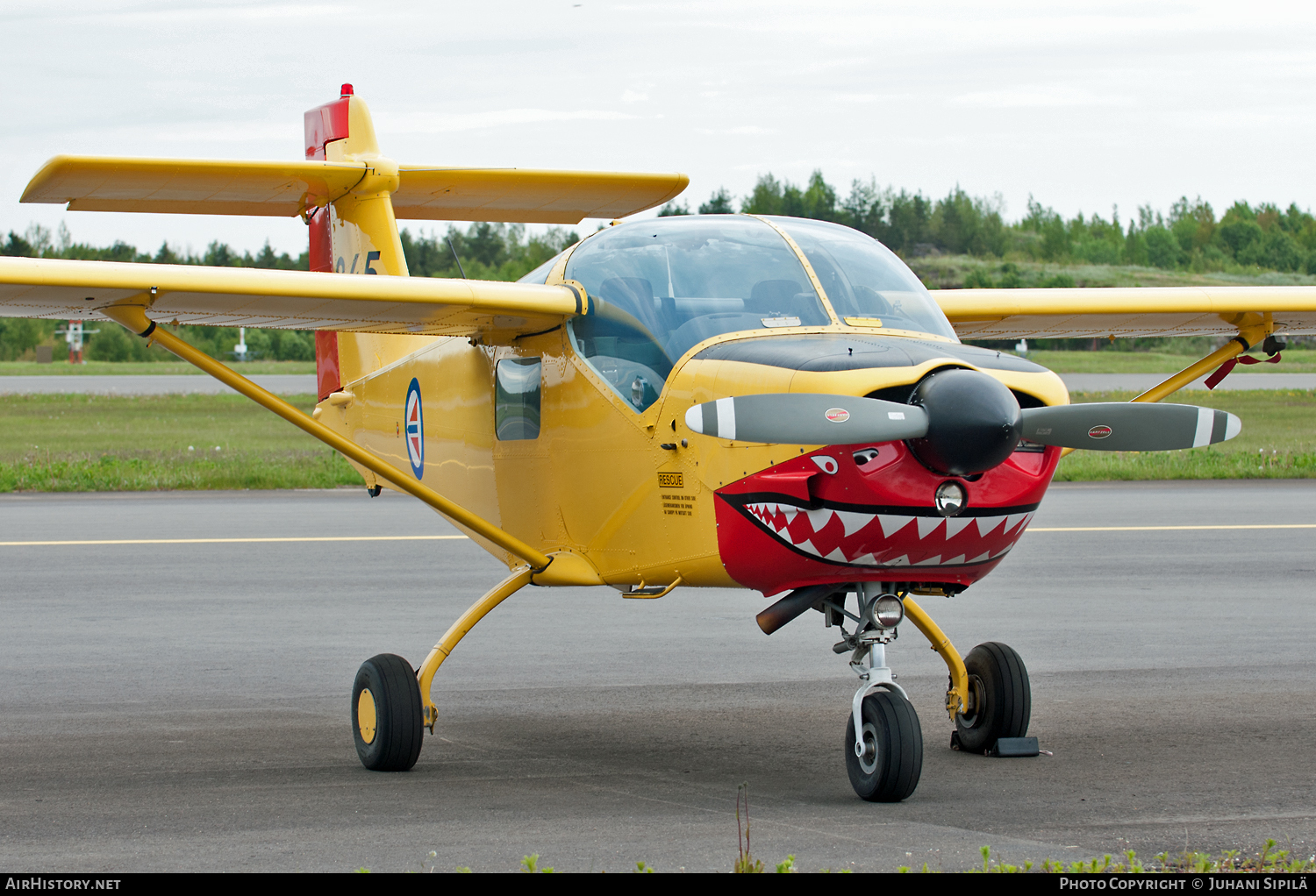 Aircraft Photo of 845 | Saab MFI-15-200A Safari | Norway - Air Force | AirHistory.net #120095