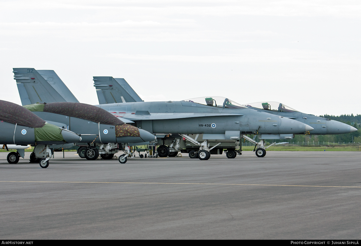 Aircraft Photo of HN-432 | McDonnell Douglas F/A-18C Hornet | Finland - Air Force | AirHistory.net #120099