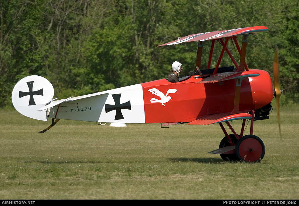 Aircraft Photo of F-AZAQ | Fokker Dr.1 (replica) | AirHistory.net #120104