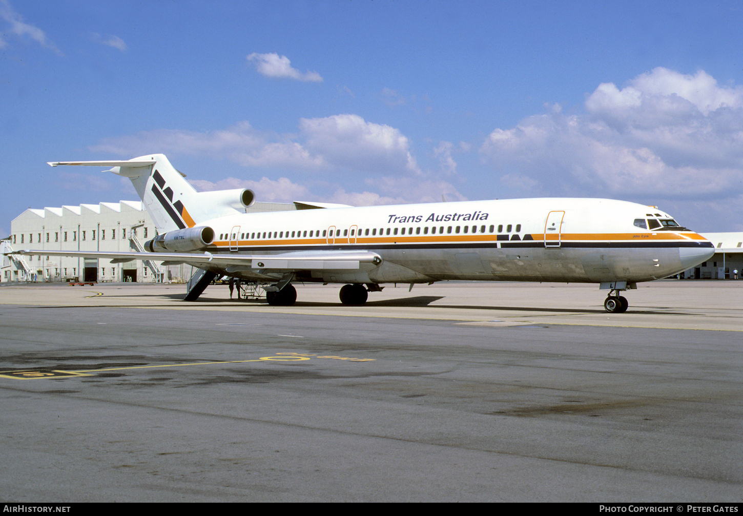 Aircraft Photo of VH-TBL | Boeing 727-276/Adv | Trans-Australia Airlines - TAA | AirHistory.net #120107