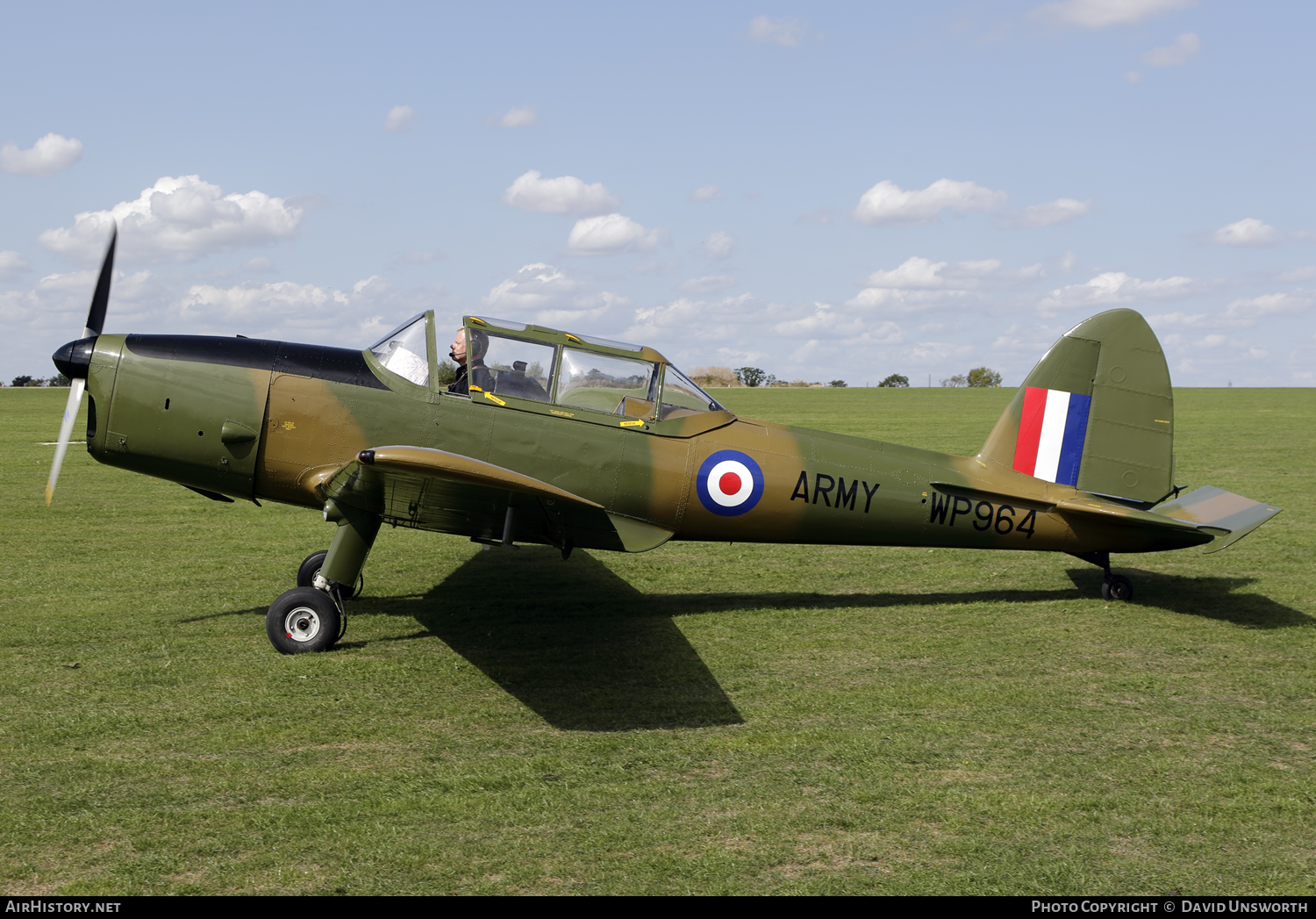 Aircraft Photo of G-HDAE / WP964 | De Havilland DHC-1 Chipmunk T20 | UK - Army | AirHistory.net #120115