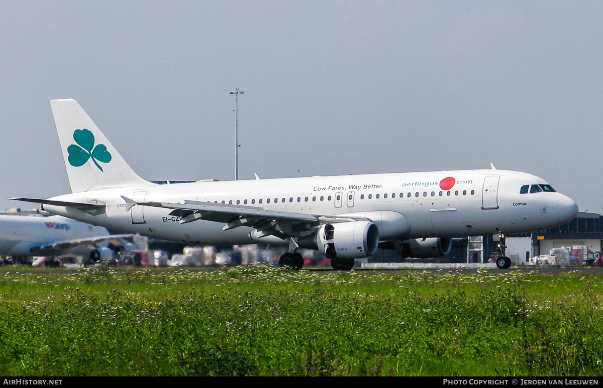 Aircraft Photo of EI-CZV | Airbus A320-214 | Aer Lingus | AirHistory.net #120122