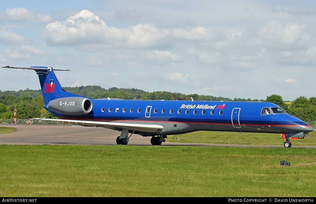 Aircraft Photo of G-RJXD | Embraer ERJ-145EP (EMB-145EP) | BMI - British Midland International | AirHistory.net #120161