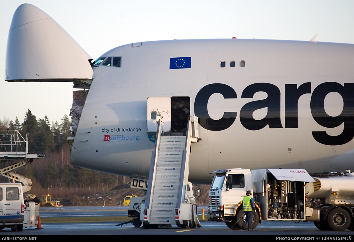 Aircraft Photo of LX-OCV | Boeing 747-4R7F/SCD | Cargolux | AirHistory.net #120162