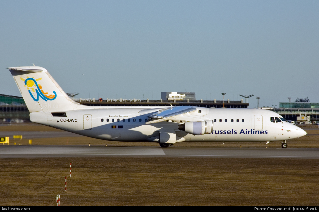 Aircraft Photo of OO-DWC | British Aerospace Avro 146-RJ100 | SN Brussels Airlines | AirHistory.net #120170