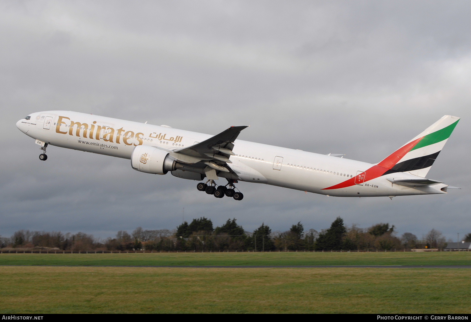Aircraft Photo of A6-EGN | Boeing 777-31H/ER | Emirates | AirHistory.net #120172